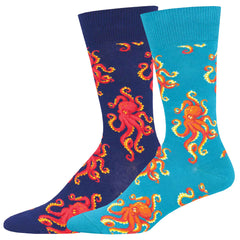 Socktopus 6 Pack - Cotton Crew